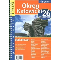 OKRĘG KATOWICKI 1:20 000 PLAN MIASTA - Demart