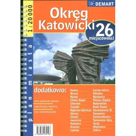 OKRĘG KATOWICKI 1:20 000 PLAN MIASTA - Demart
