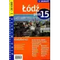 ŁÓDŹ PLAN MIASTA 1:20 000 - Demart