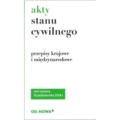 AKTY STANU CYWILNEGO - od.nowa