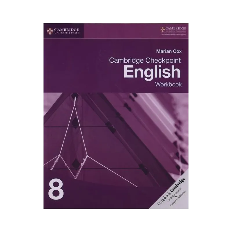 CAMBRIDGE CHECKPOINT ENGLISH WORKBOOK 8 Marian Cox - Cambridge University Press