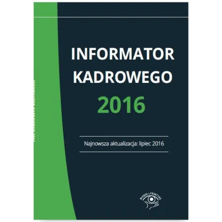 INFORMATOR KADROWEGO 2016 - Oficyna Prawa Polskiego