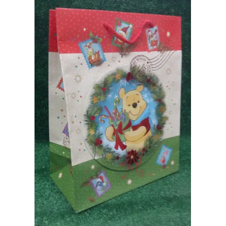 Torebka Prezentowa Kubuś Puchatek Disney 33 X 26 X 13 Cm