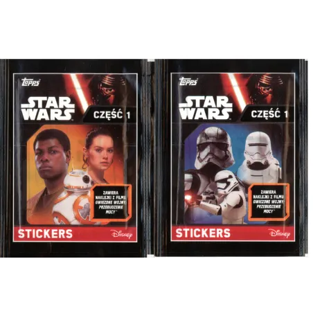 STAR WARS NAKLEJKI GWIEZDNE WOJNY: PRZEBUDZENIE MOCY