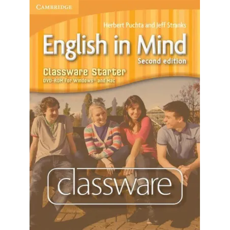 ENGLISH IN MIND STARTER CLASSWARE DVD Herbert Puchta - Cambridge University Press