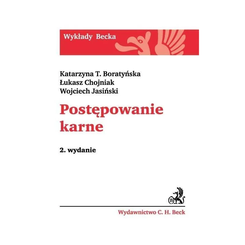 POSTĘPOWANIE KARNE Katarzyna Boratyńska - C.H. Beck
