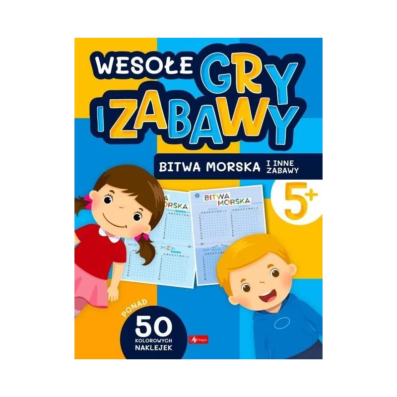 WESOŁE GRY I ZABAWY. BITWA MORSKA I INNE ZABAWY 5+ - Dragon