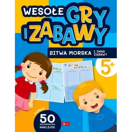 WESOŁE GRY I ZABAWY. BITWA MORSKA I INNE ZABAWY 5+ - Dragon