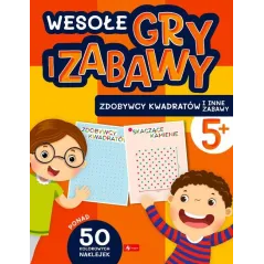 WESOŁE GRY I ZABAWY ZDOBYWCY KWADRATÓW I INNE ZABAWY 5+ - Dragon