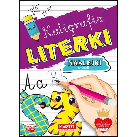 KALIGRAFIA LITERKI NAKLEJKI W ŚRODKU Katarzyna Salamon - Martel