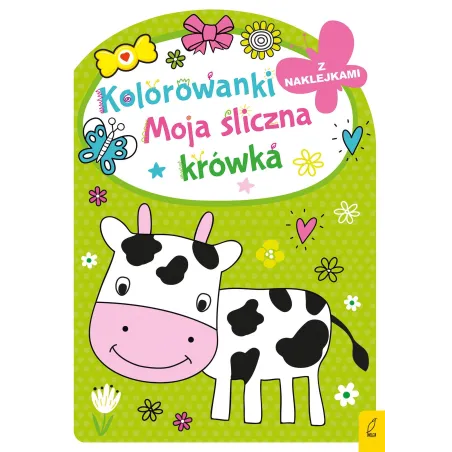 Moja Śliczna Krówka Kolorowanka Z Naklejkami