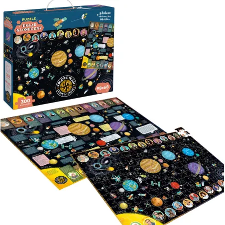 UKŁAD SŁONECZNY PUZZLE 300 ELEMENTÓW XPLORE TEAM 7+