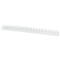 GRZBIETY DO BINDOWANIA OFFICE PRODUCTS A4 PLASTIKOWE 38MM 50 SZT. BIAŁE - PBS Connect