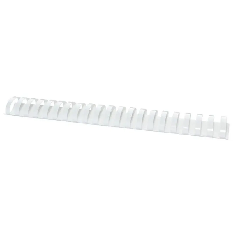 GRZBIETY DO BINDOWANIA OFFICE PRODUCTS A4 PLASTIKOWE 38MM 50 SZT. BIAŁE - PBS Connect
