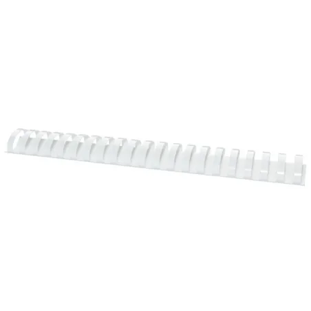 GRZBIETY DO BINDOWANIA OFFICE PRODUCTS A4 PLASTIKOWE 38MM 50 SZT. BIAŁE - PBS Connect