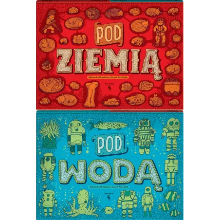 POD ZIEMIĄ, POD WODĄ Aleksandra Mizielińska, Daniel Mizieliński - Dwie Siostry
