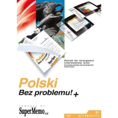 KURS JĘZYKA ROSYJSKIEGO POZIOM ŚREDNI B1 KSIĄŻKA + PŁYTA