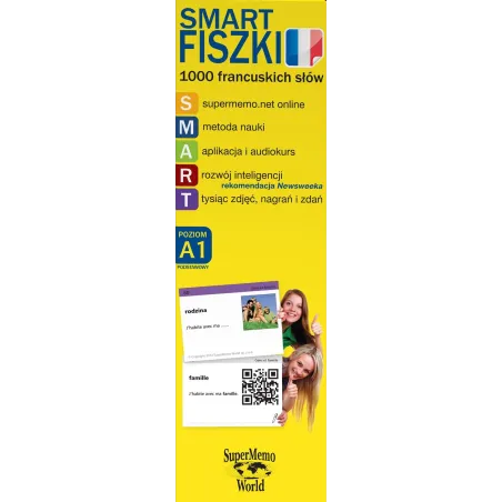 SMARTFISZKI 1000 FRANCUSKICH SŁÓW A1 POZIOM PODSTAWOWY - SuperMemo World