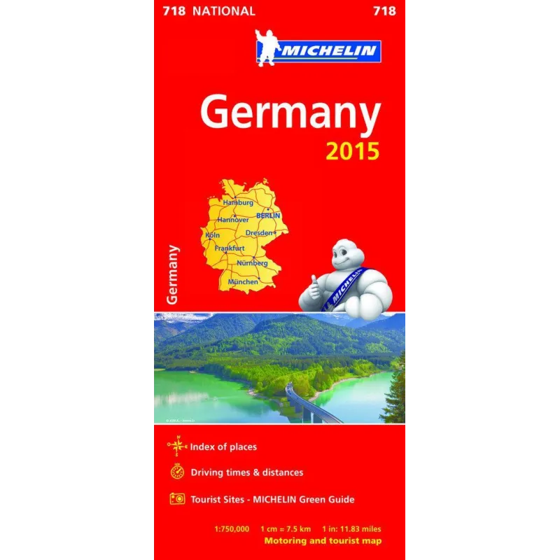 GERMANY 1 : 750 000 - Michelin