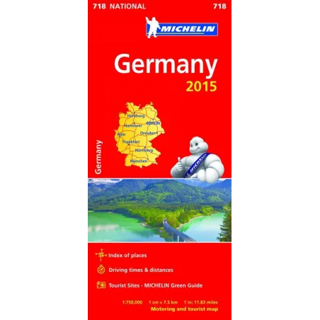 GERMANY 1 : 750 000 - Michelin