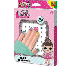 NAKLEJKI NA PAZNOKCIE L.O.L. SUPRISE! - SES Creative