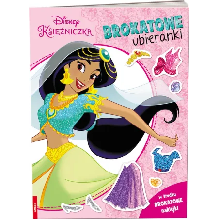 DISNEY KSIĘŻNICZKA. BROKATOWE UBIERANKI - Ameet