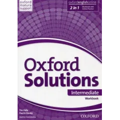 OXFORD SOLUTIONS INTERMEDIATE ĆWICZENIA Joanna Sosnowska - Oxford