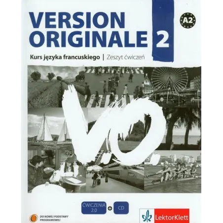VERSION ORIGINALE 2 ZESZYT ĆWICZEŃ + CD A2 Laetitia Pancrazi - LektorKlett