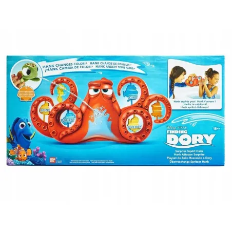 GDZIE JEST DORY? HANK ZABAWKA DO KĄPIELI ZMIENIAJĄCA KOLOR 18M+ - Bandai