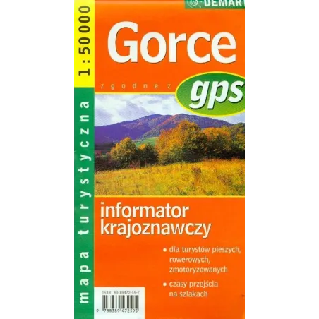 GORCE MAPA TURYSTYCZNA 1 : 50 000 - Demart