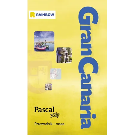 GRAN CANARIA PASCAL 360 STOPNI PRZEWODNIK ILUSTROWANY + MAPA Anna Jankowska - Pascal