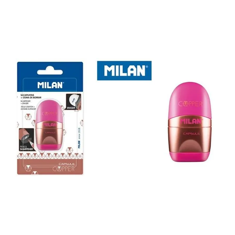 TEMPERÓWKA Z GUMKĄ CAPSULE COPPER RÓŻOWA - Milan