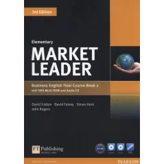 MARKET LEADER ELEMENTARY FLEXI COURSE BOOK 2 + CD + DVD David Cotton - Pearson