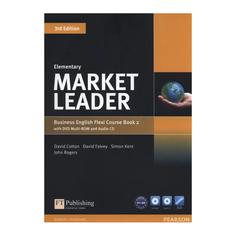 MARKET LEADER ELEMENTARY FLEXI COURSE BOOK 2 + CD + DVD David Cotton - Pearson