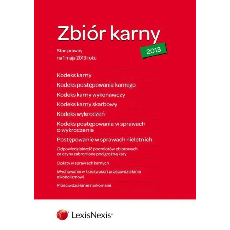 ZBIÓR KARNY 2013 - LexisNexis