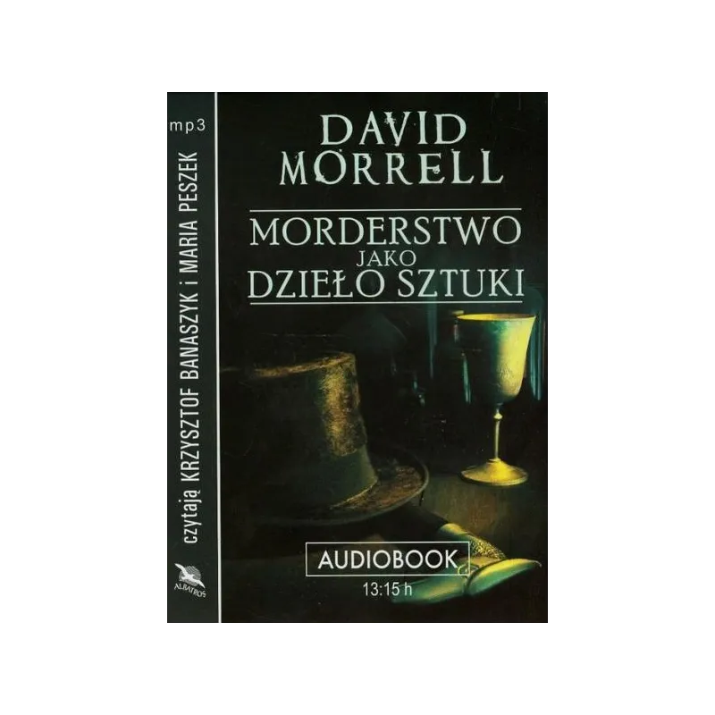 MORDERSTWO JAK DZIEŁO SZTUKI AUDIOBOOK CD MP3 - Wydawnictwo Albatros