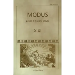 MODUS PRACE Z HISTORII SZTUKI X-XI - Universitas