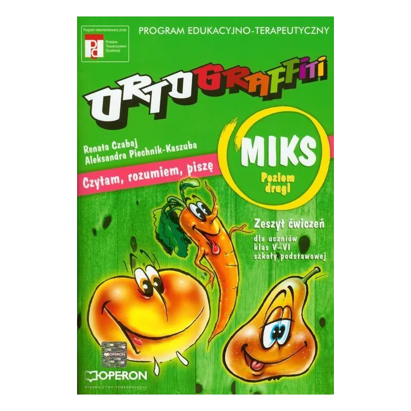 ORTOGRAFFITI ZESZYT ĆWICZEŃ MIKS KLASA 5–6 POZIOM 2 - Operon