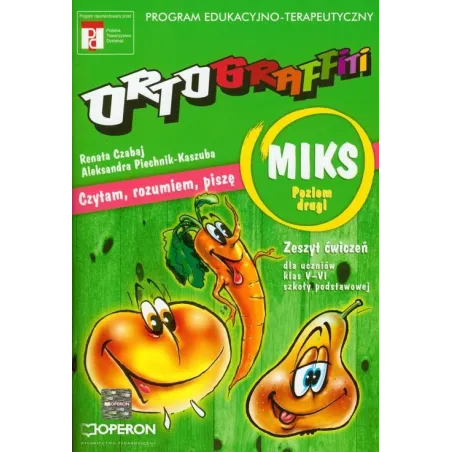 Ortograffiti Zeszyt Ćwiczeń Miks Klasa 5–6 Poziom 2 Ortograffiti Zeszyt Ćwiczeń Miks Klasa 5–6 Poziom 2
