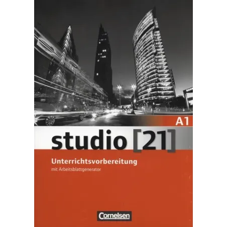 STUDIO 21 A1 UNTERRICHTSVORBEREITUNG MIT ARBEITSBLATTGENERATOR + CD - Cornelsen
