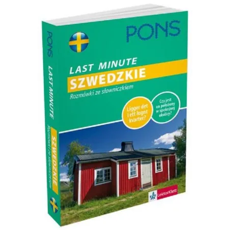 LAST MINUTE SZWEDZKIE ROZMÓWKI ZE SŁOWNICZKIEM - Pons