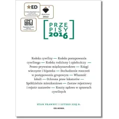 PRZEPISY 2016 ZBIÓR CYWILNY - od.nowa