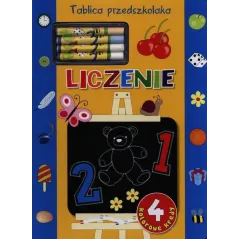 LICZENIE. TABLICA PRZEDSZKOLAKA 5+ - Olesiejuk