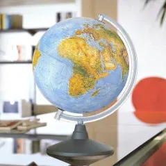 GLOBUS FIZYCZNY PODŚWIETLANY 30 CM ELITE - Nova Rico