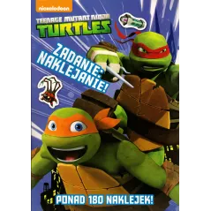 WOJOWNICZE ŻÓŁWIE NINJA. ZADANIE: NAKLEJANIE! - Ameet