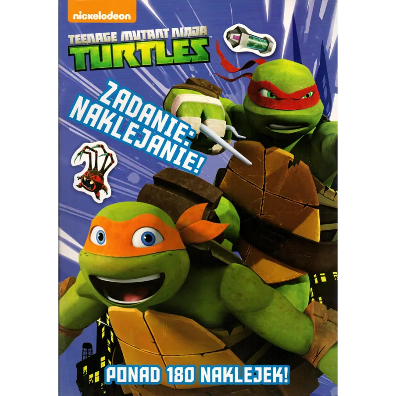 WOJOWNICZE ŻÓŁWIE NINJA. ZADANIE: NAKLEJANIE! - Ameet