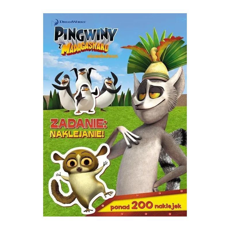 PINGWINY Z MADAGASKARU ZADANIE NAKLEJANIE! - Ameet
