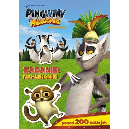 PINGWINY Z MADAGASKARU ZADANIE NAKLEJANIE! - Ameet