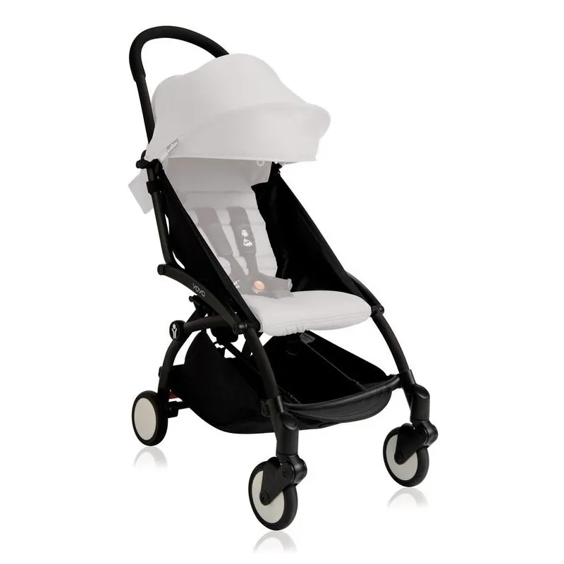 WÓZEK WIELOFUNKCYJNY CZARNA RAMA BABYZEN YOYO+ 0+ - Babyzen