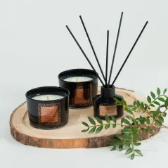 Świeca 115G I Patyki Zapachowe 50Ml Mascarade Masai Zestaw Aroma Home